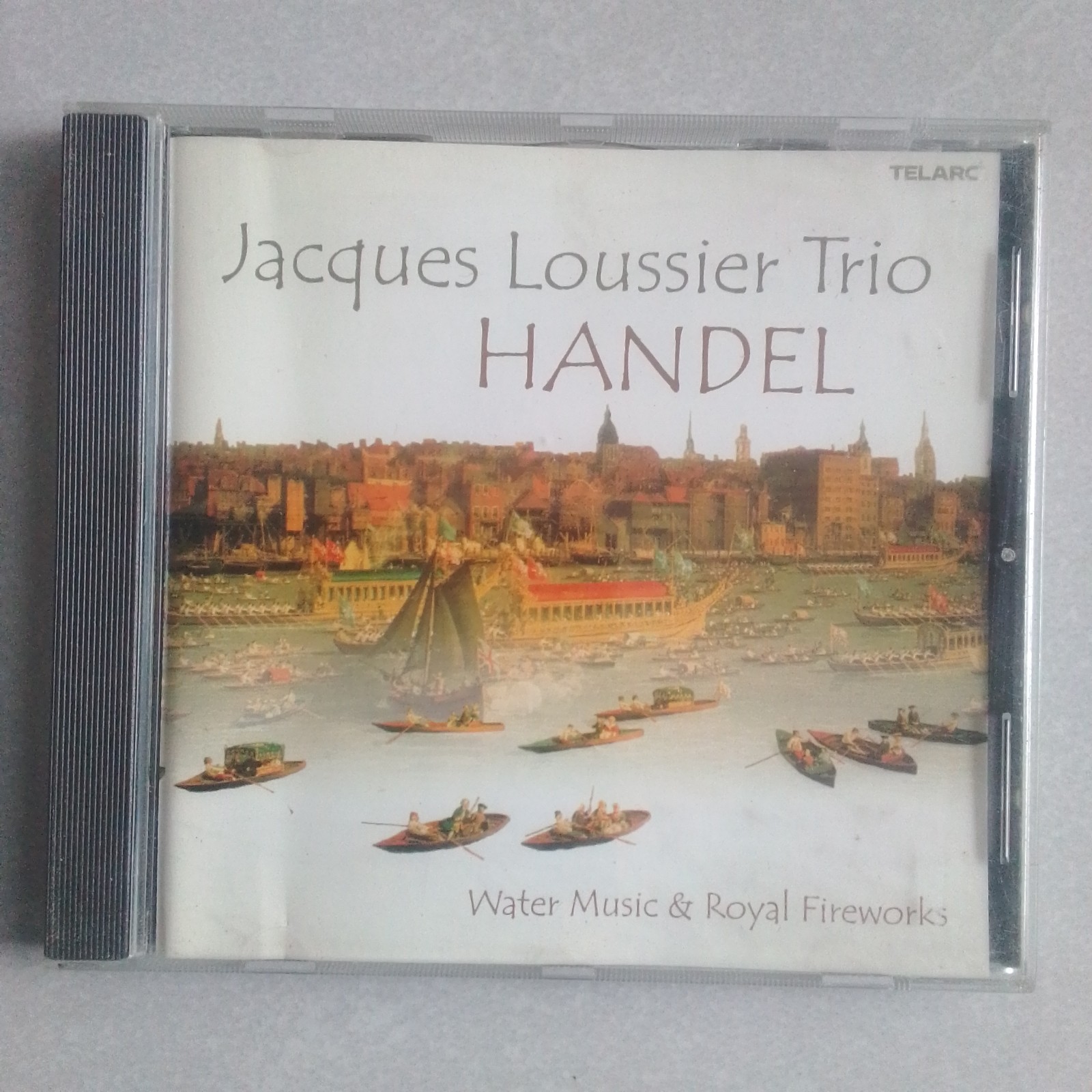 JACQUES LOUSSIER TRIO *HANDEL WATER MUSIC ,ROYAL FIREWORKS * 2002 CD COMME NEUF 