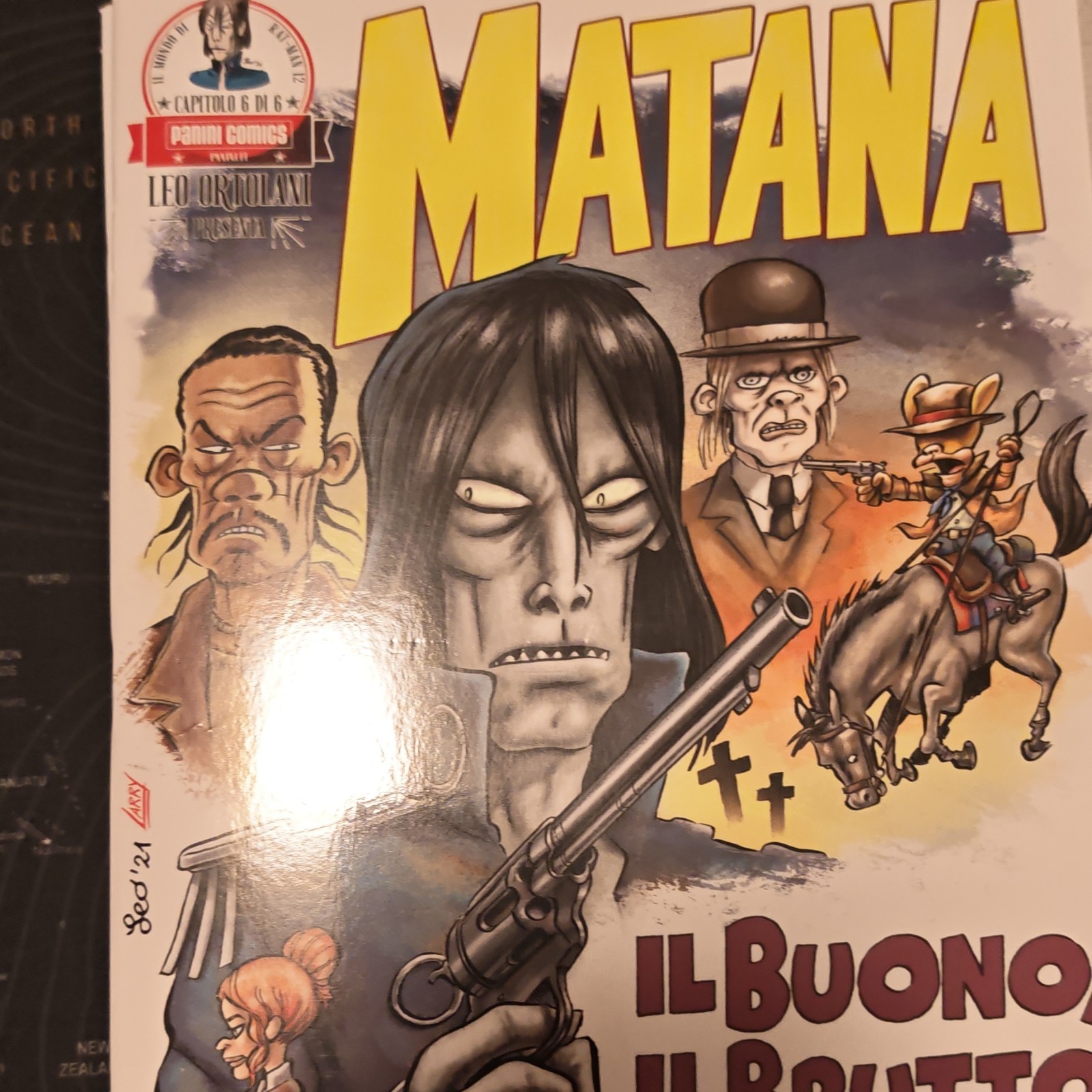 Leo Ortolani Panini Matana  Il buono il brutto e il cattivo 2021 Completo 6 Num