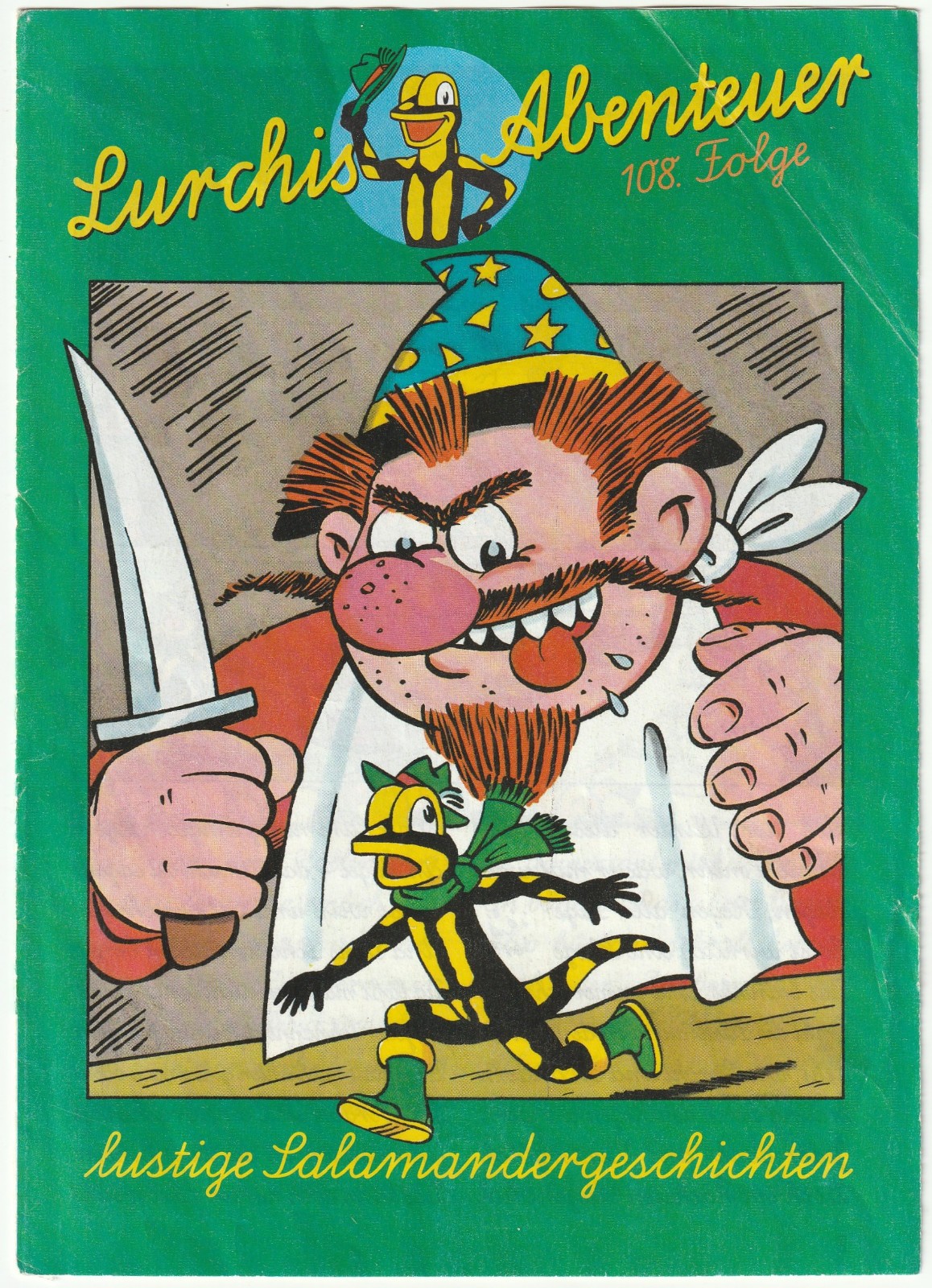 ✪ LAVVENTURA DI LURCHIS: DIVERTENTI STORIE DI SALAMANDRA #108 FUMETTO PUBBLICITARIO Z3