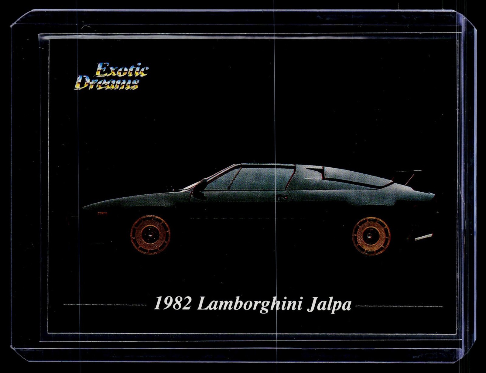 1992 All Sports Marketing Exotic Dreams #7 1982 Lamborghini Jalpa