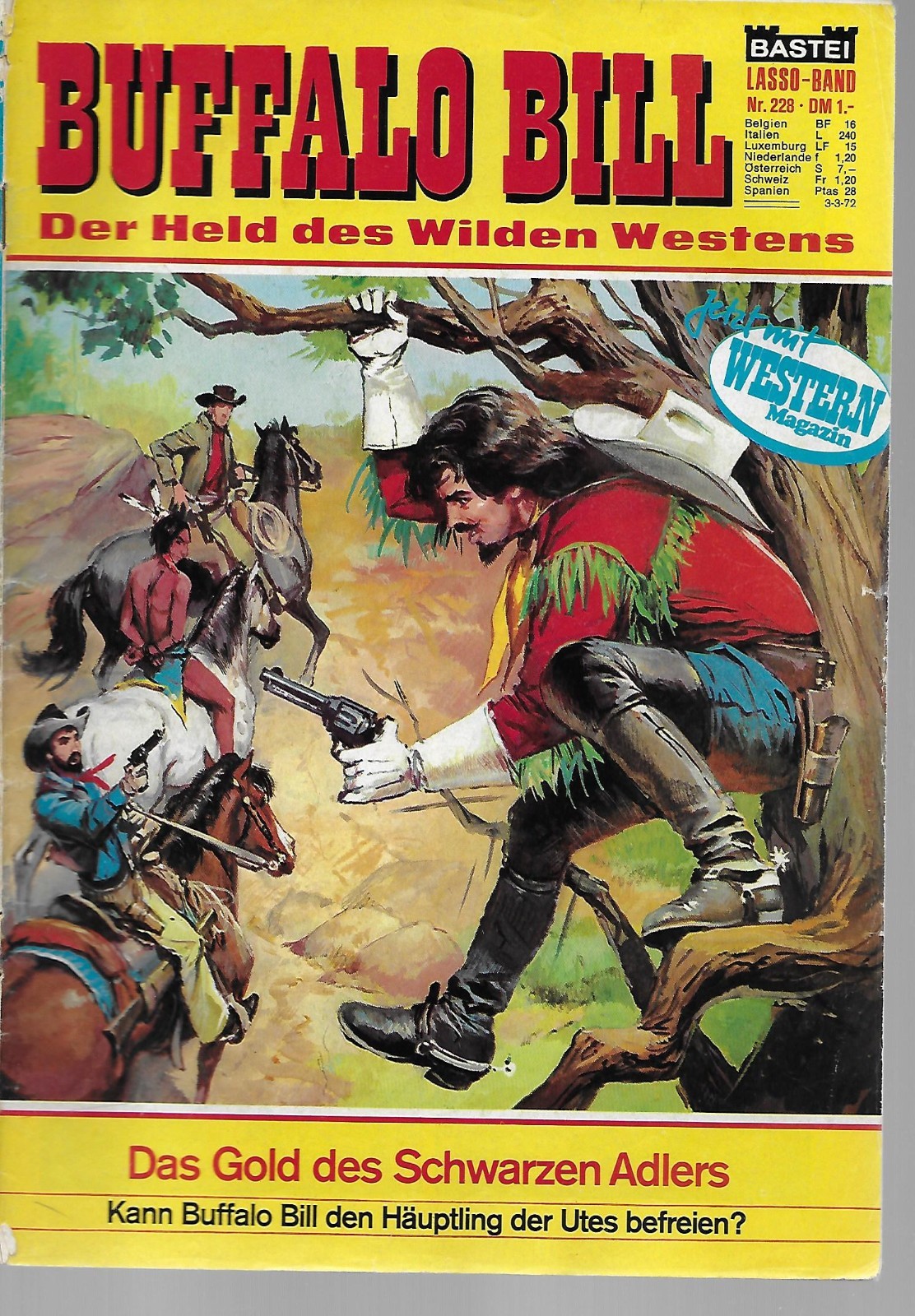 BUFFALO BILL (Lasso Band) n.228 / Bastei Editore
