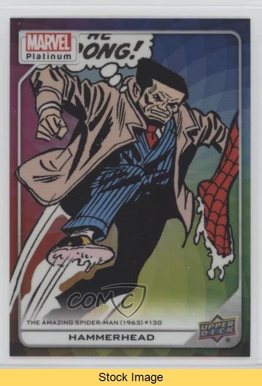 Testa di martello ruota colore arcobaleno Marvel Platinum alta serie 2023 #132 LEGGI 0l2
