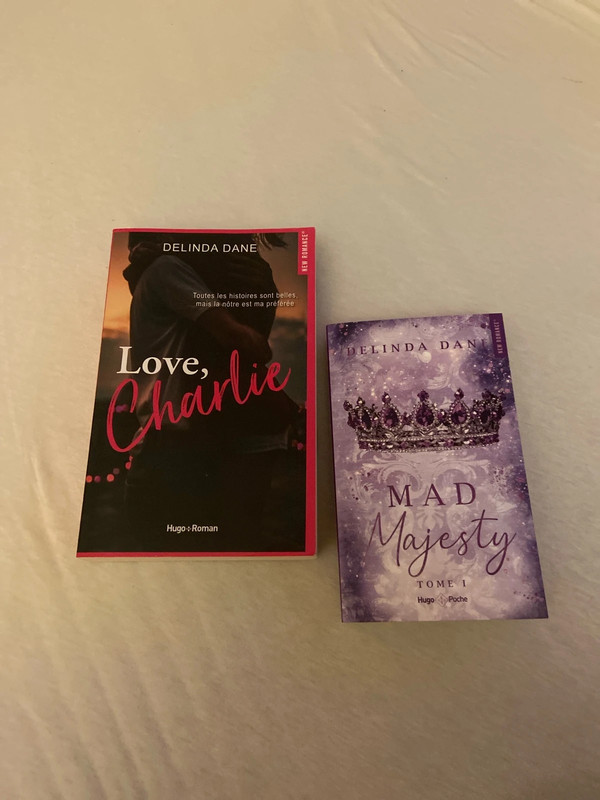2 livres Delinda Dane