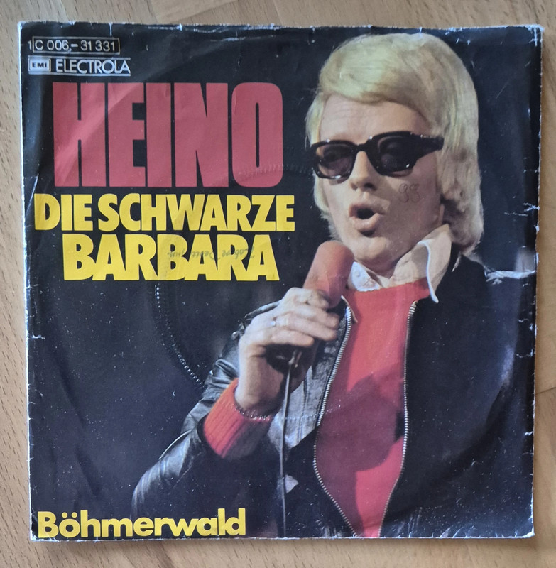 Heino : Die schwarze Barbara ; Single von 1975 Orginal