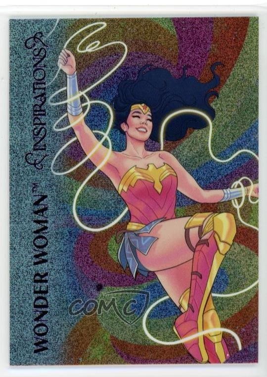 2026 Inspirations The World of DC Purple Patterned Foil 244/499 Wonder Woman 5v4