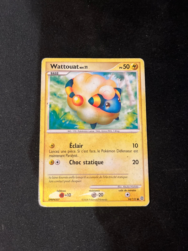 Carte Pokémon Wattouat