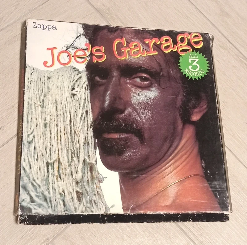 Frank Zappa - Joe's Garage (Acts I, II & III) box set vinile LP 1979