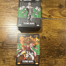 Lotto 2 carte Tecmo Bowl Jackson Battle Arena (50)!!! Economico