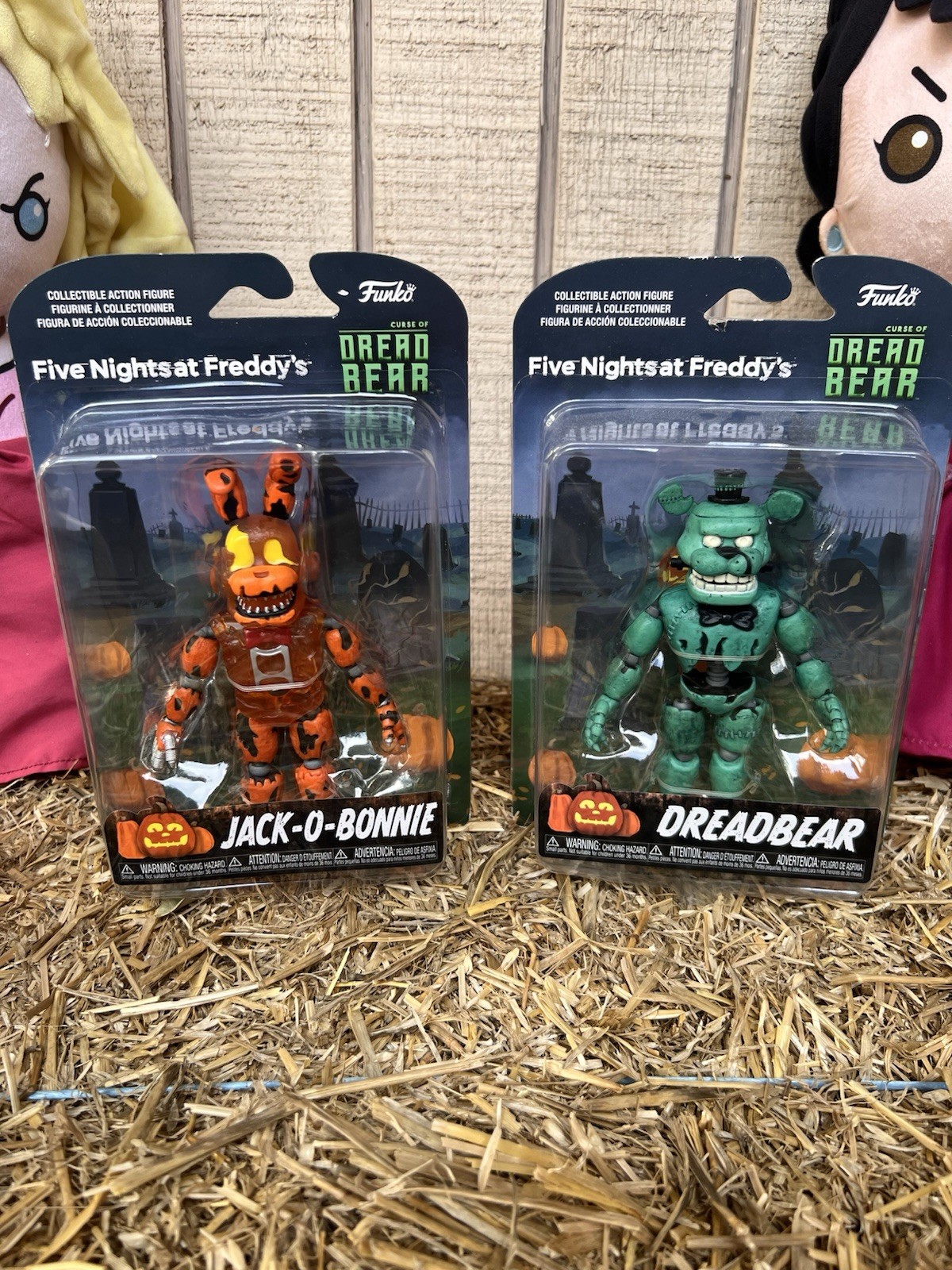 Brand New Funko FNAF Five Nights At Freddy’s Jack-O-Bonnie and Dreadbear Set