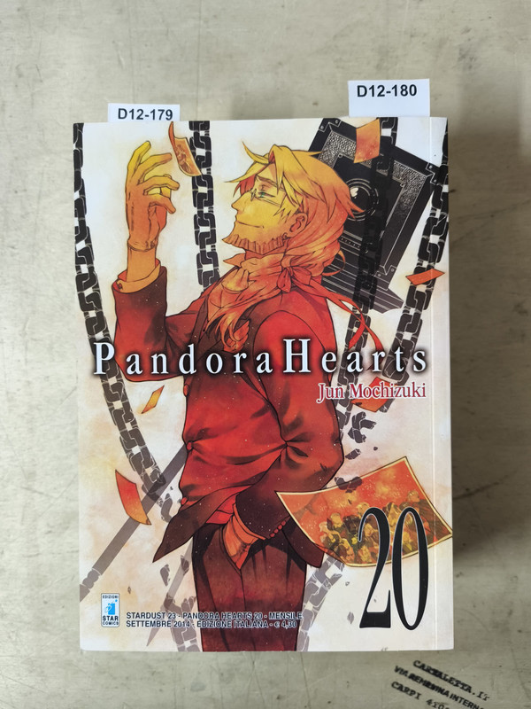 Pandora Hearts 20 Star Comics