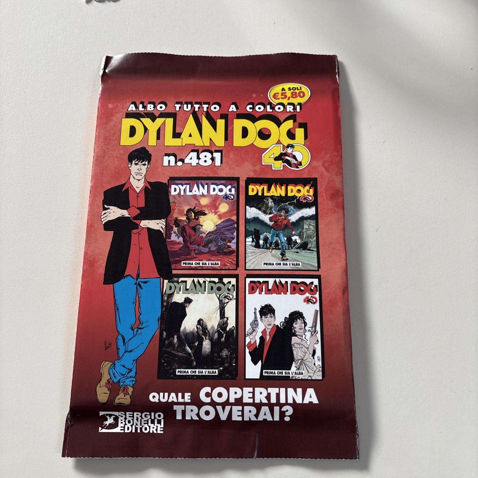 DYLAN DOG 481 - OTTOBRE 2026 - BUSTA NUOVA  SIGILLATA