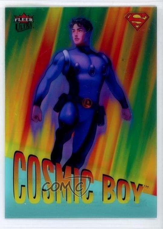 2026 Fleer Ultra Superman '95 Retro Cosmic Boy #R-6 0tp5