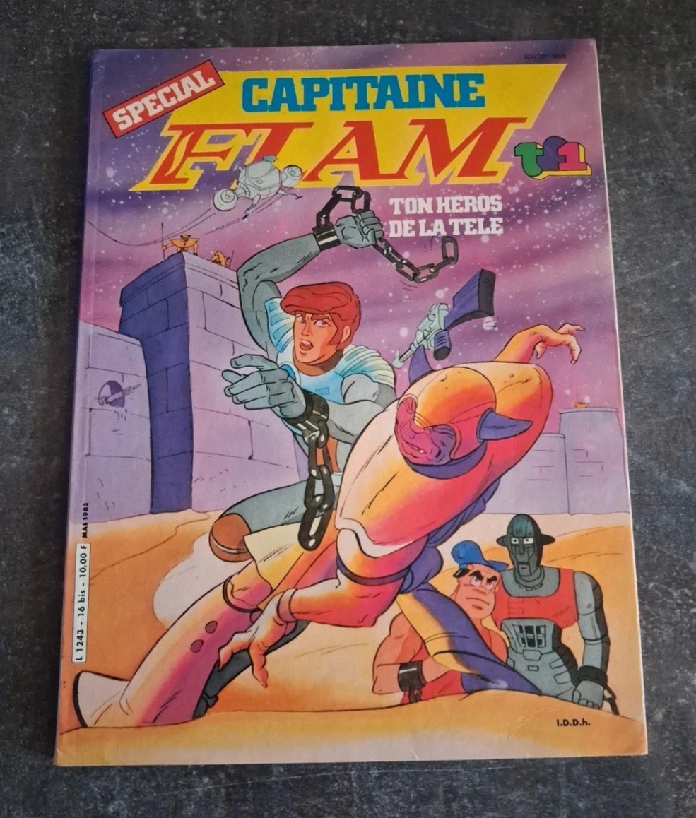 Magazine vintage Capitaine Flam Mai 1982