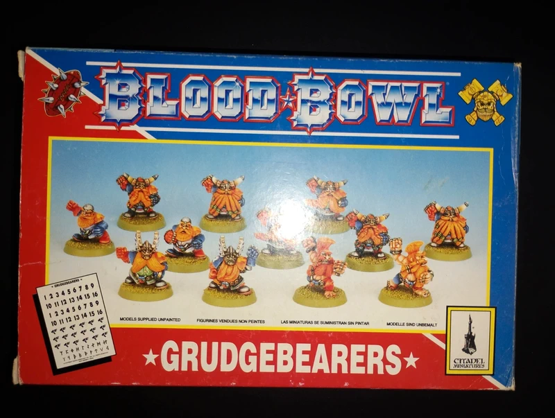 Bloodbowl Grudgebearers, Dwarf Team