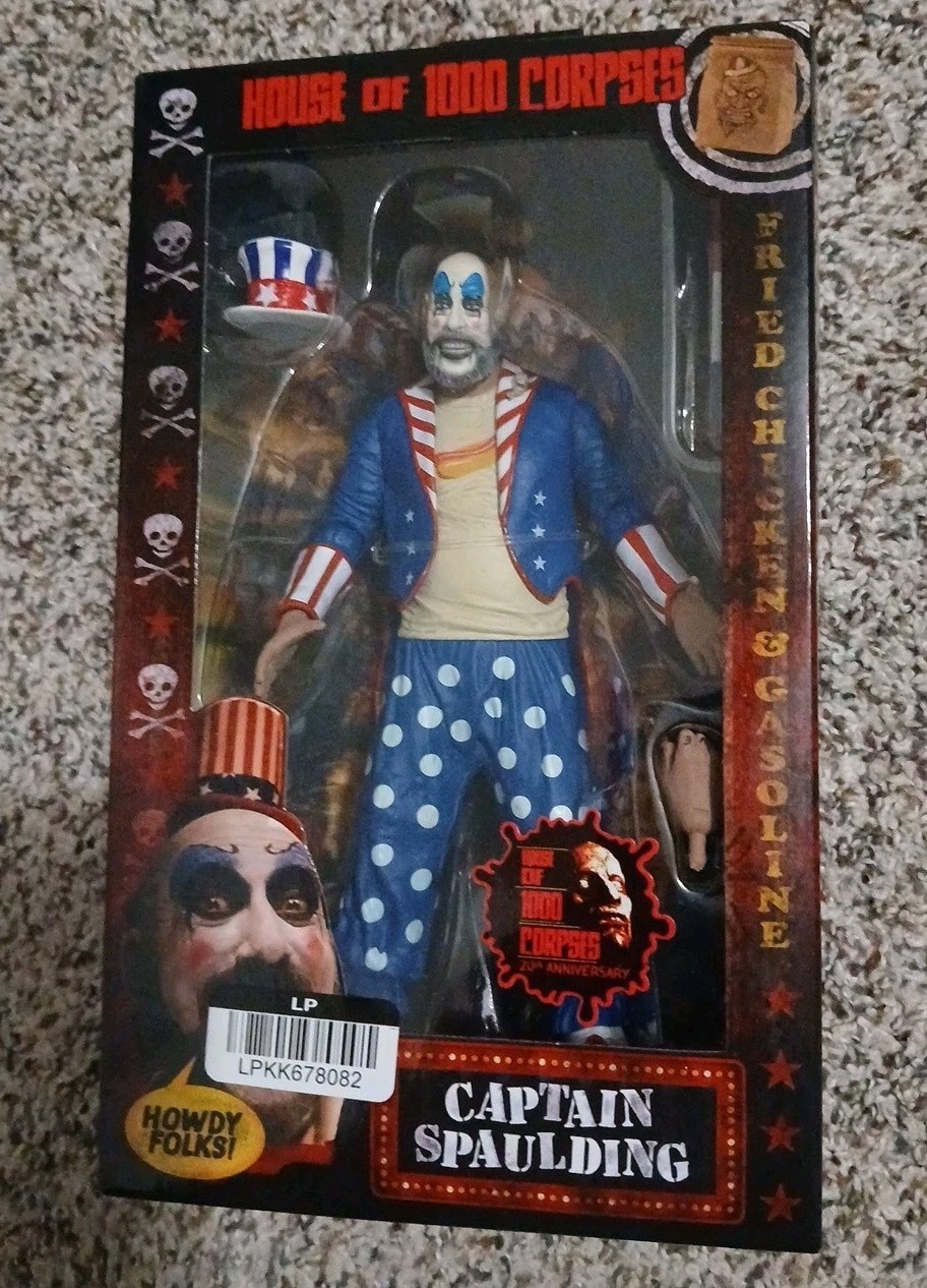 Modellino Neca House Of 1000 Corpses Capitano Spaulding