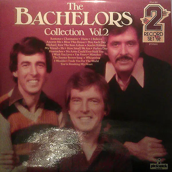 The Bachelors Collection Vol.2 Pickwick 2xVinyl LP Doppio LP 33 RPM