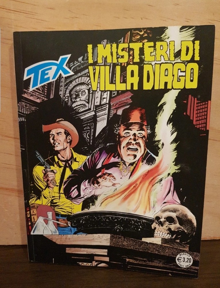 TEX I misterii di Villa Diago N°650 Dicembre 2014 Albo Fumetti Bonelli Editore 