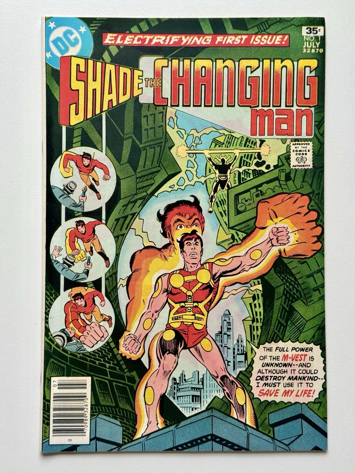 SHADE THE CHANGING MAN #1 ◉ 1st Appearance * DC 1979 DITKO * HIGH GRADE NM  👀
