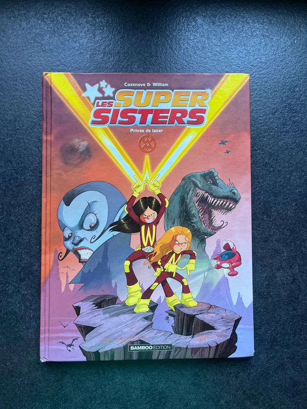 Bande dessinée : les super sisters.
