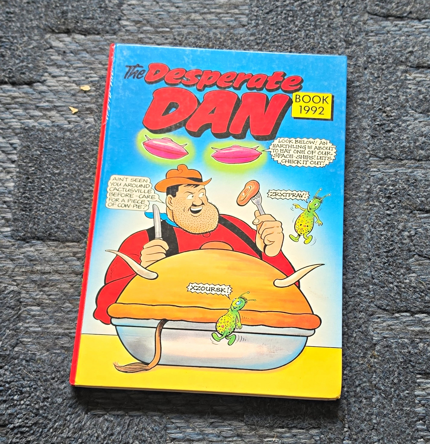 The Desperate Dan Book 1992 Vintage Annual  Unclipped 