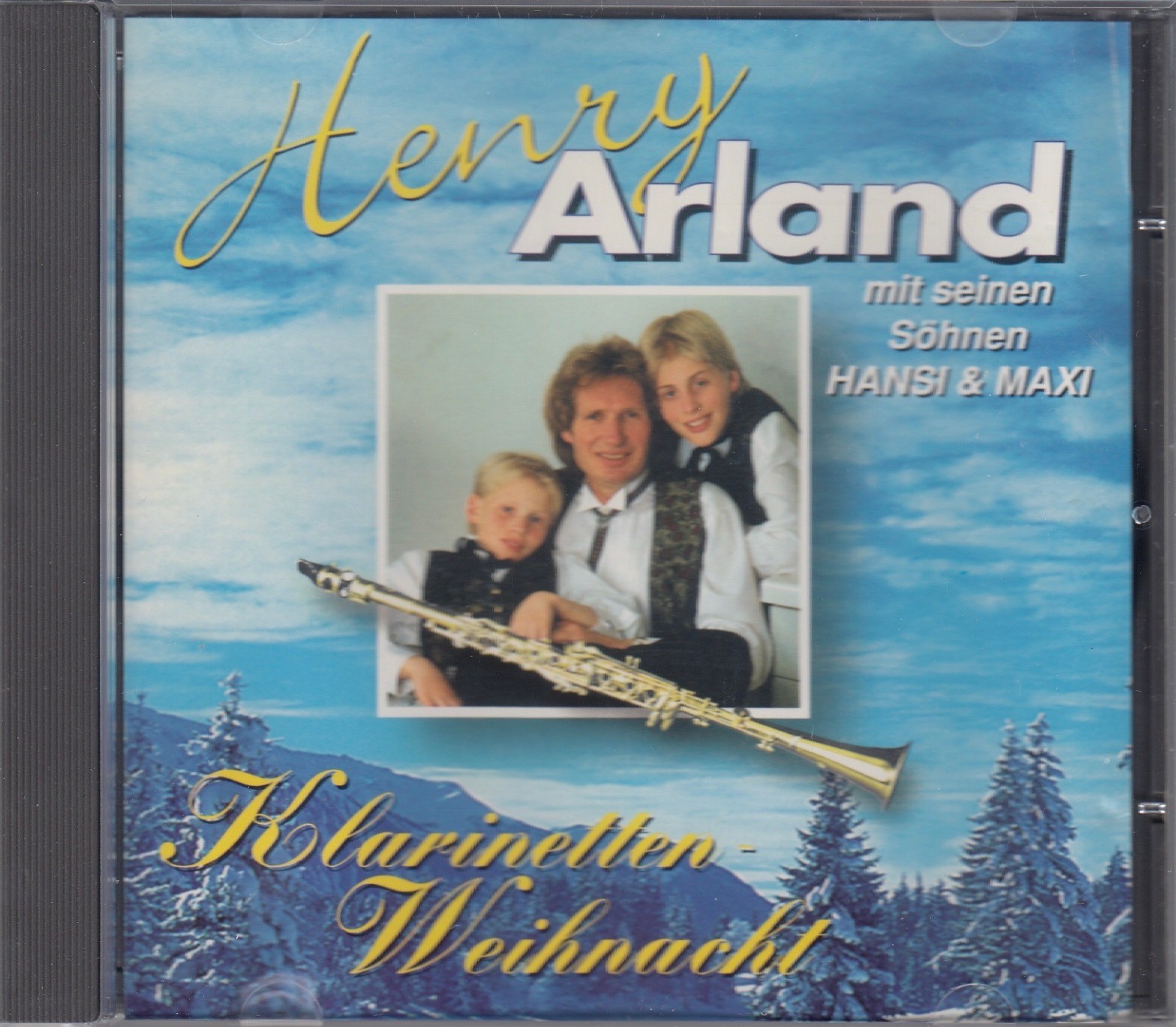 HENRY ARLAND MIT SEINEN SÖHNEN HANSI & MAXI Klarinetten-Weihnacht CD Album 1994