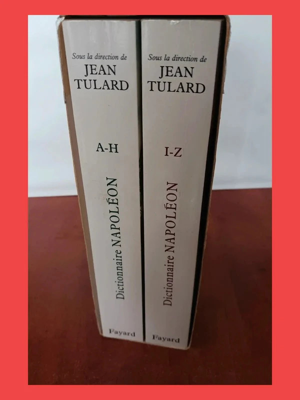 Dictionnaire NapoléonJean Tulard 9782213604855