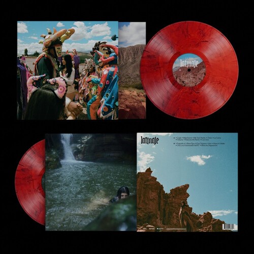 Cazzu - Latinaje [Used Very Good Vinyl LP] Black, Colored Vinyl, Red