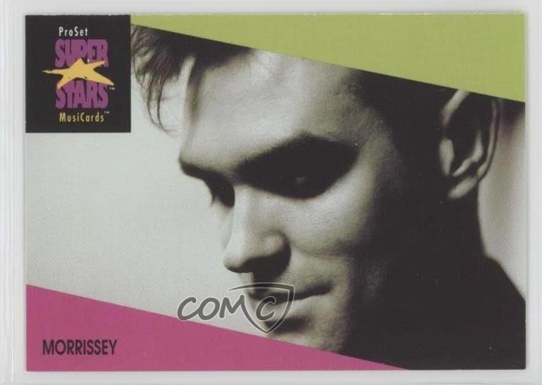 1991-92 Pro Set Super Stars MusiCards Morrissey #79 0b3