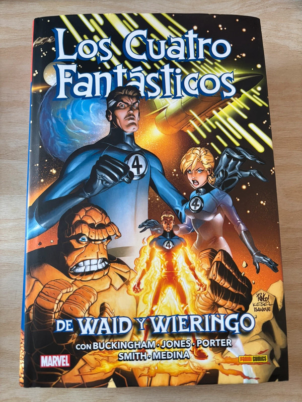 4 fantásticos de Waid y Wieringo Ómnibus