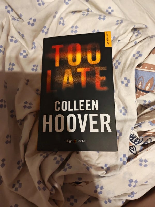 Too Late - Collen Hoover