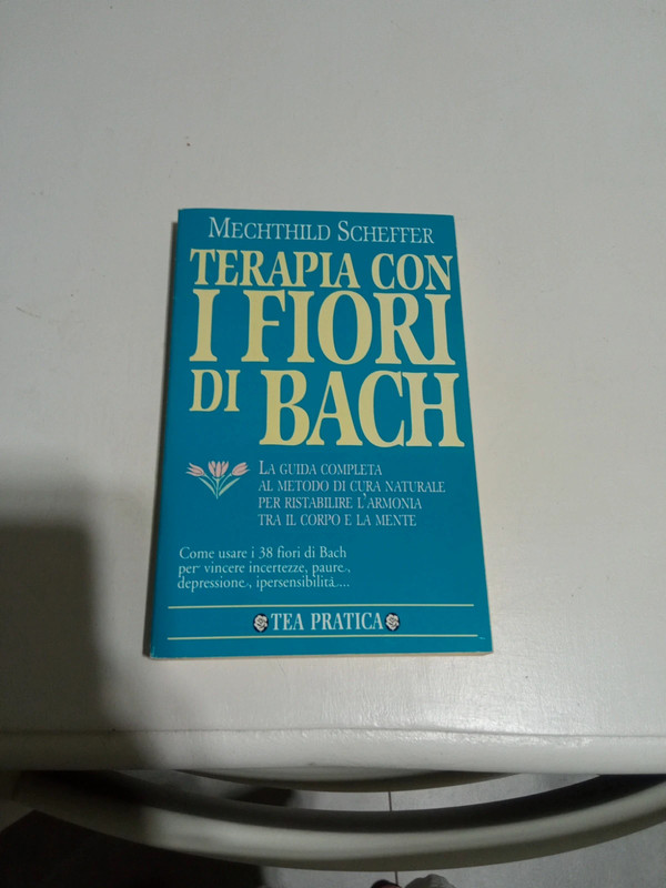 libro   terapia con i fiori di Bach