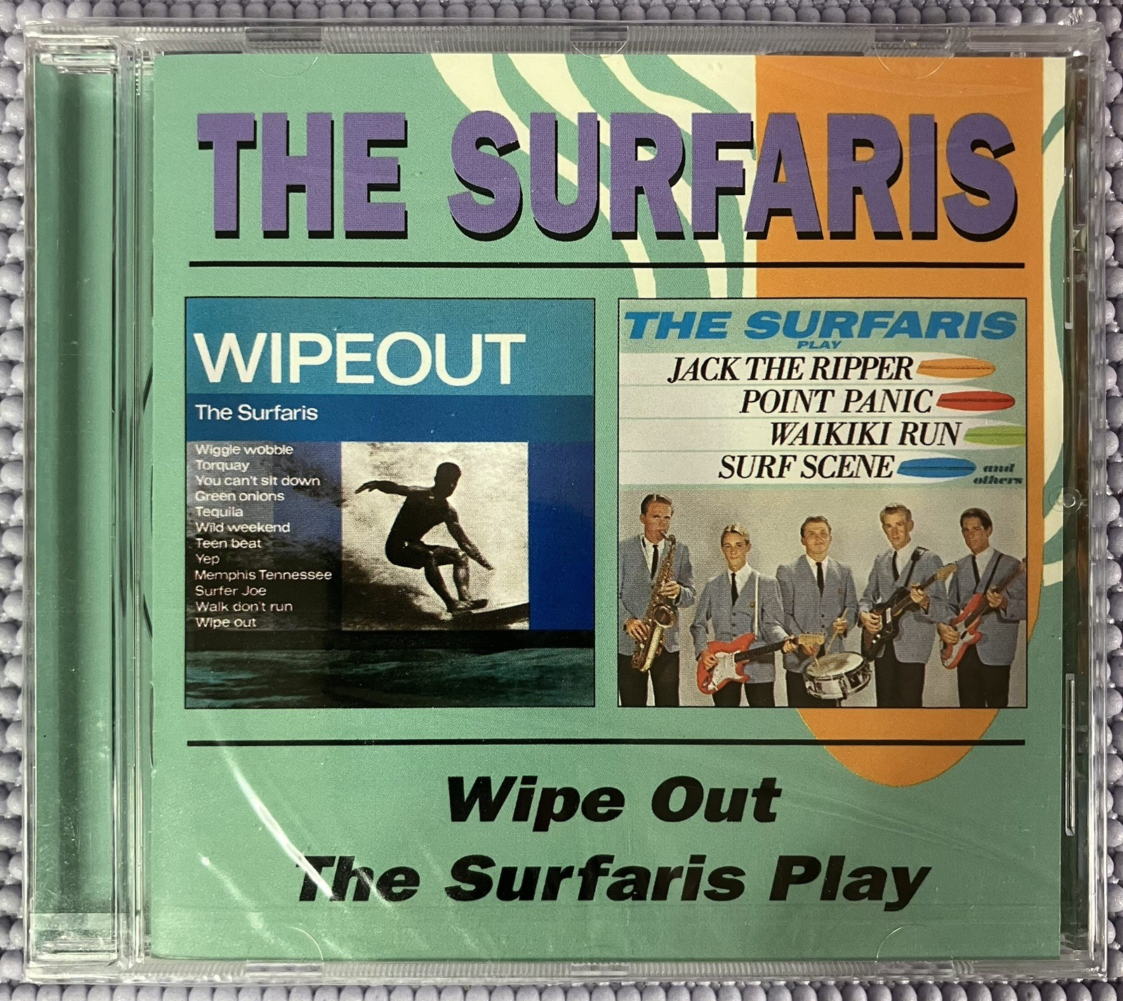 The Surfaris - Wipeout / Play 2 Albums CD New SEALED