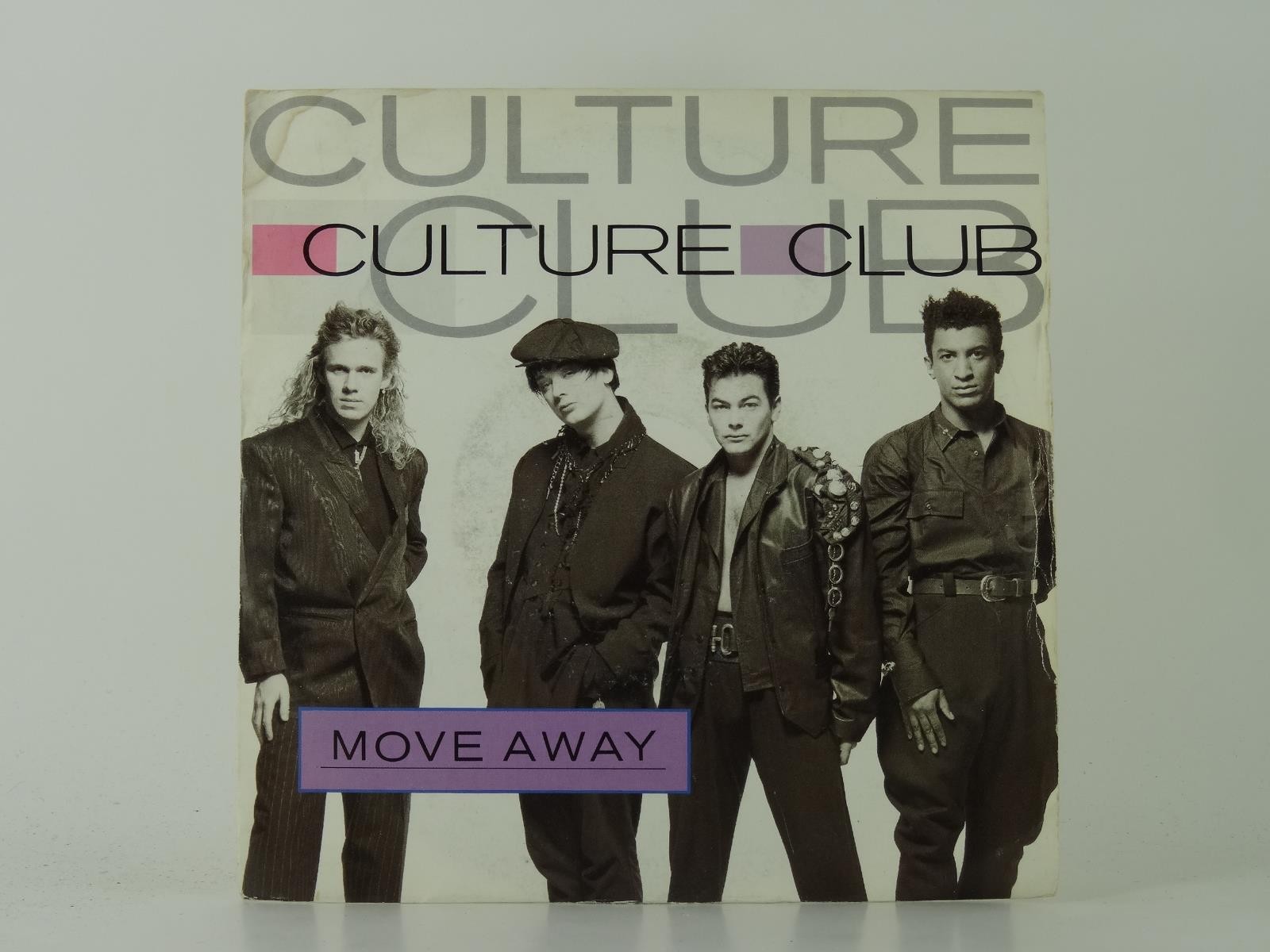 CULTURE CLUB MOVE AWAY (16) 2 Track 7" Single including Picture Sleeve VIRGIN RE