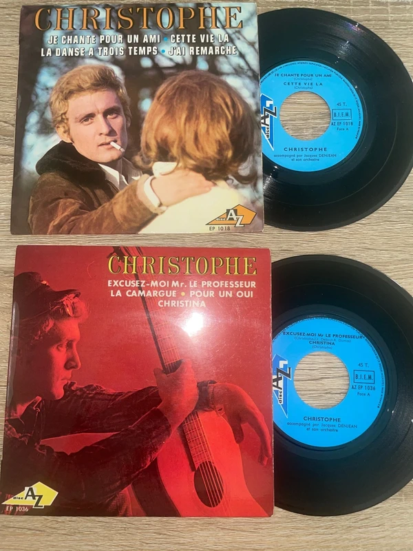 Vinyl 45 tours Christophe