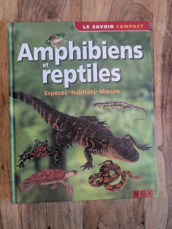 Livre amphibien et reptile