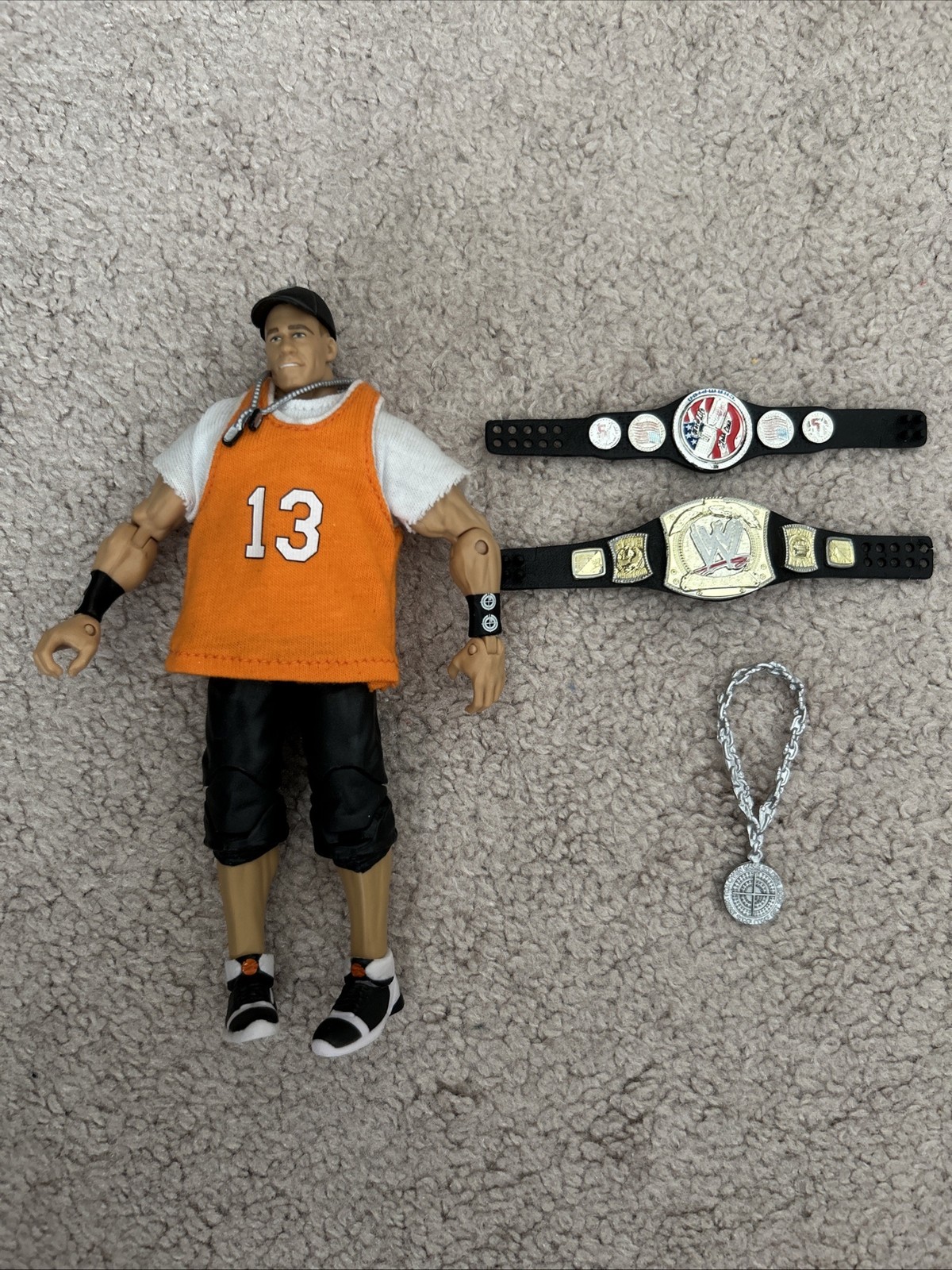 WWE ELITE JOHN CENA DEFINITION MOMENT LOTTERY DRAFT 2005 Completo