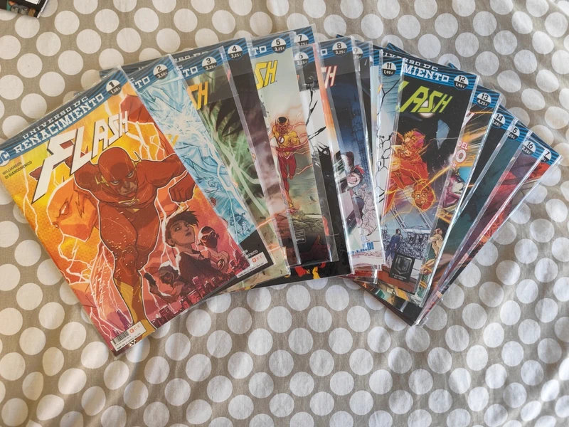 Lote comica flash
