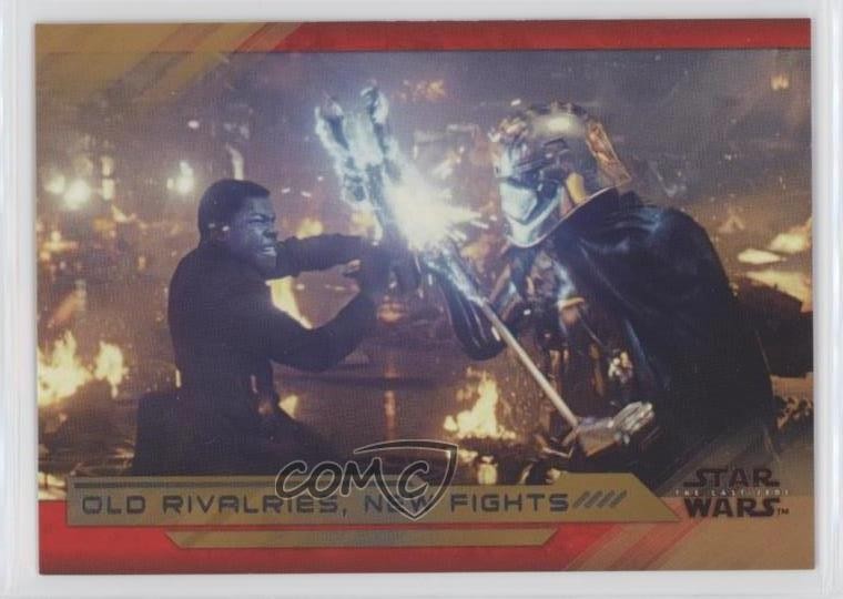 2018 Star Wars: The Last Jedi Series II Bronze /99 Finn Captain Phasma #79 07uj