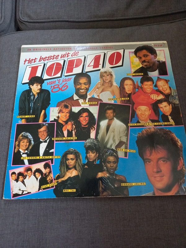 Top 40    1986 Dubbele vinyl LP   28 tracks