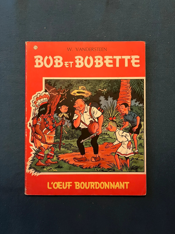 Bob et Bobette - L'oeuf bourdonnant - 1e druk 1967 - matte kaft
