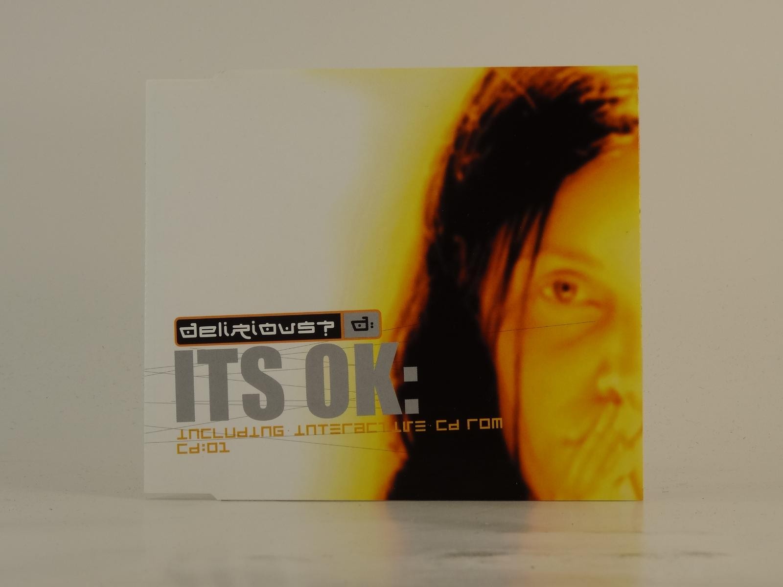 DELIRIOUS? IT'S OK (CD 1) (G49) 3 Track CD Single including Picture Sleeve FURIO