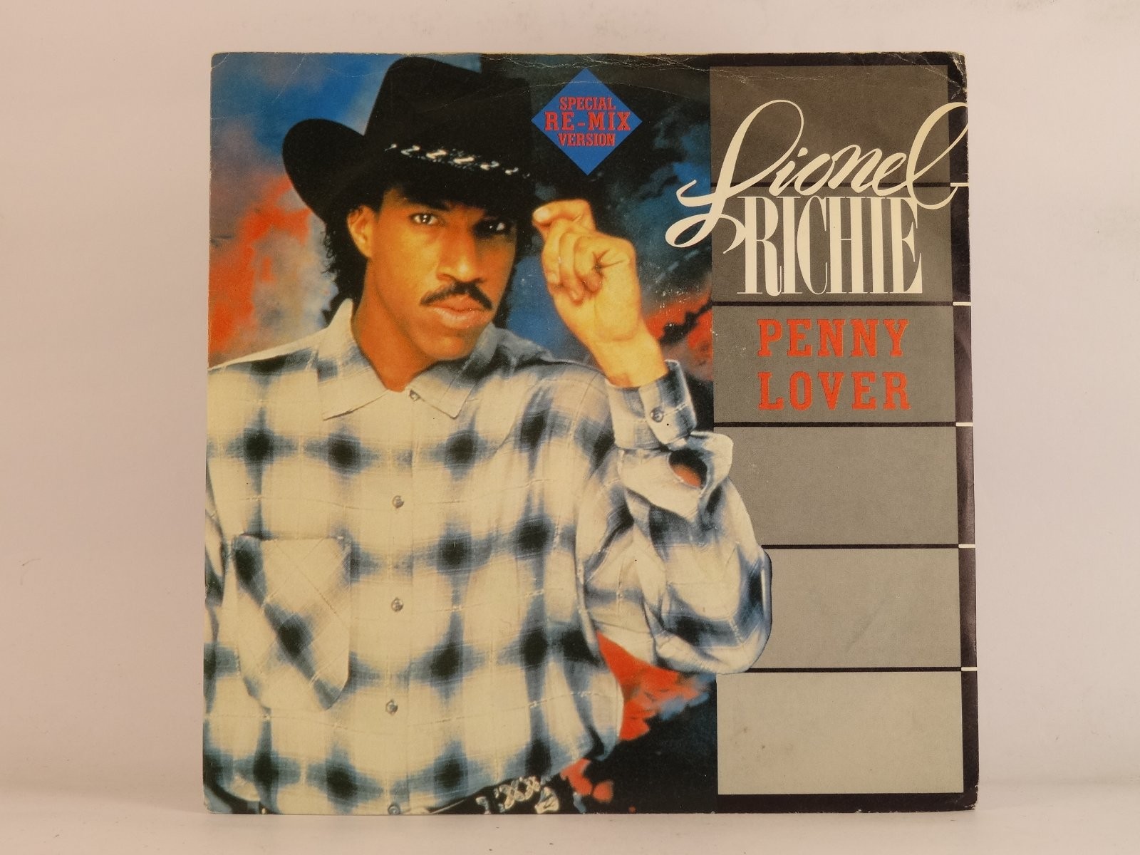LIONEL RICHIE PENNY LOVER (102) 2 Track 7" Single including Picture Sleeve MOTOW
