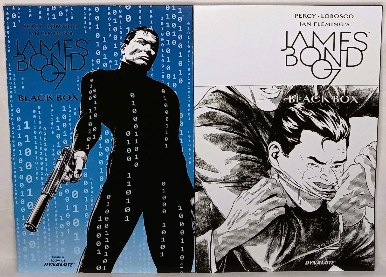JAMES BOND #5 | Patrick Zircher Jason Masters Variant Cover Set | Dynamite