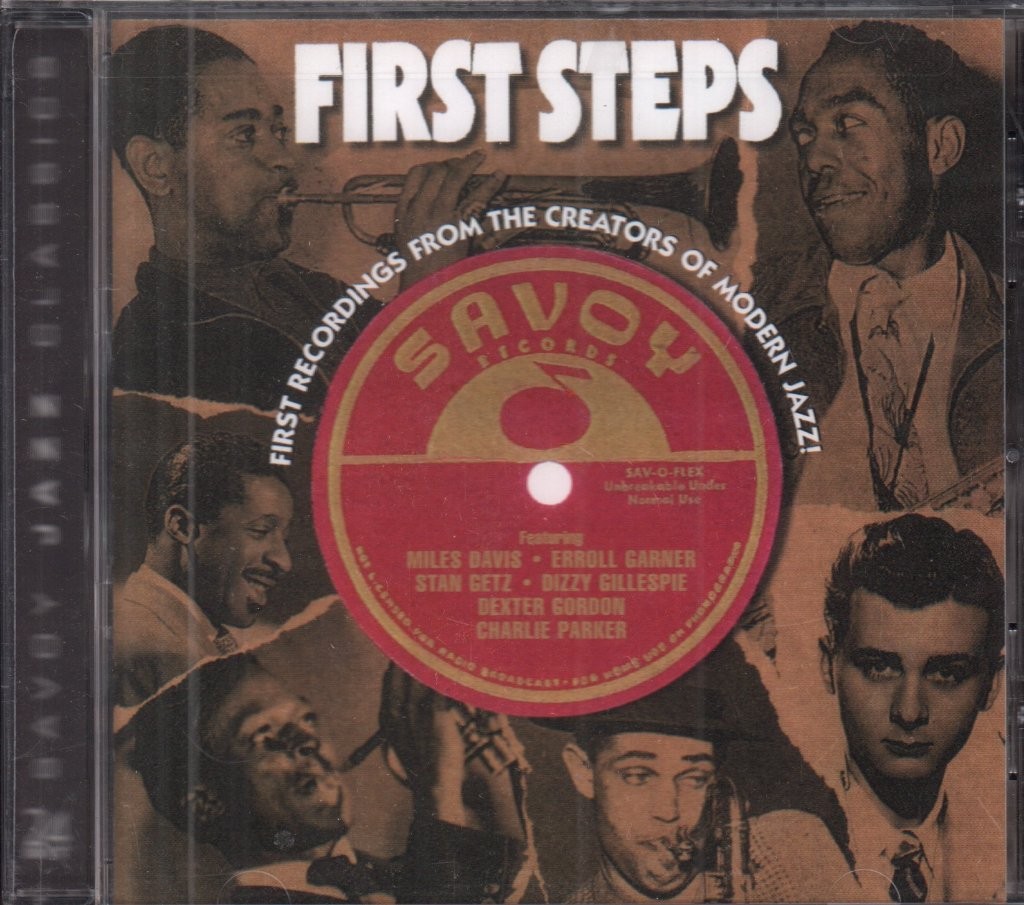 Various Artists Savoy First Steps CD USA Savoy Jazz 2003 compilation - sealed