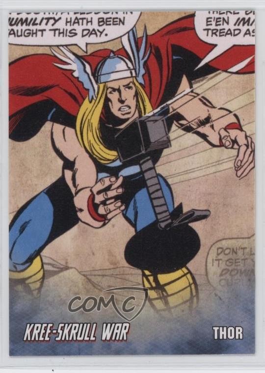 2011 Upper Deck Marvel The Avengers: Kree-Skrull Wars Retro Thor #R-24 0b6