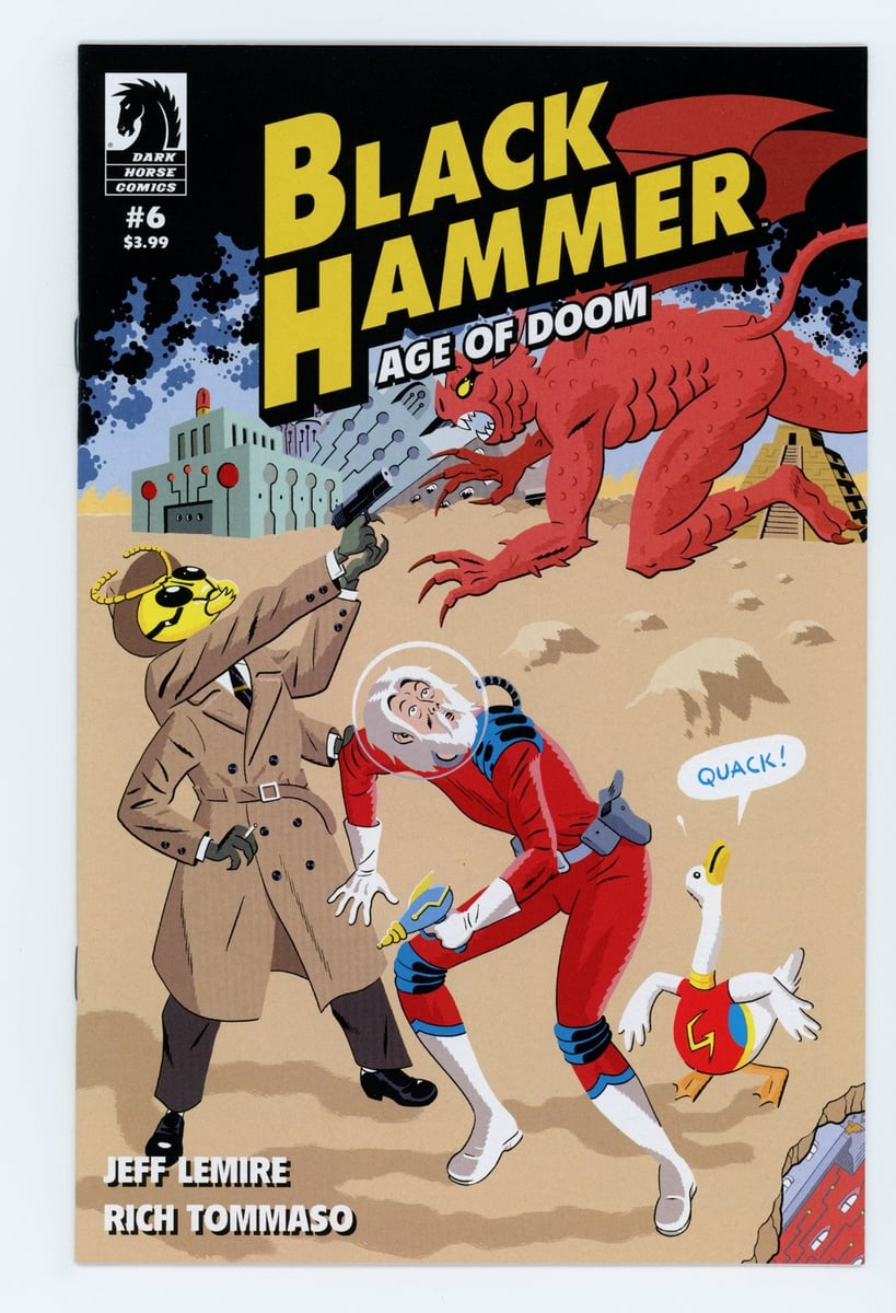 Black Hammer: Age of Doom #6 quasi nuovo + fumetti Dark Horse 2018