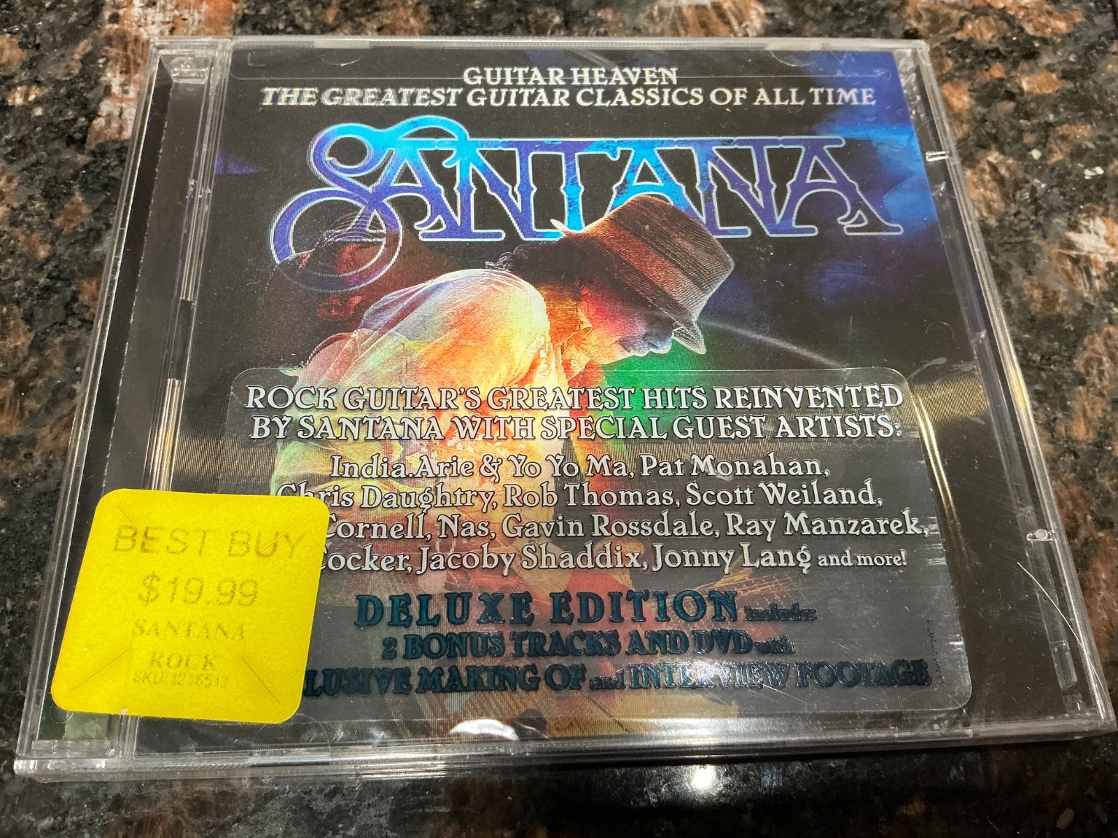Santana FACTORY SEALED CD Guitar Heaven  Duets MINT SEALED