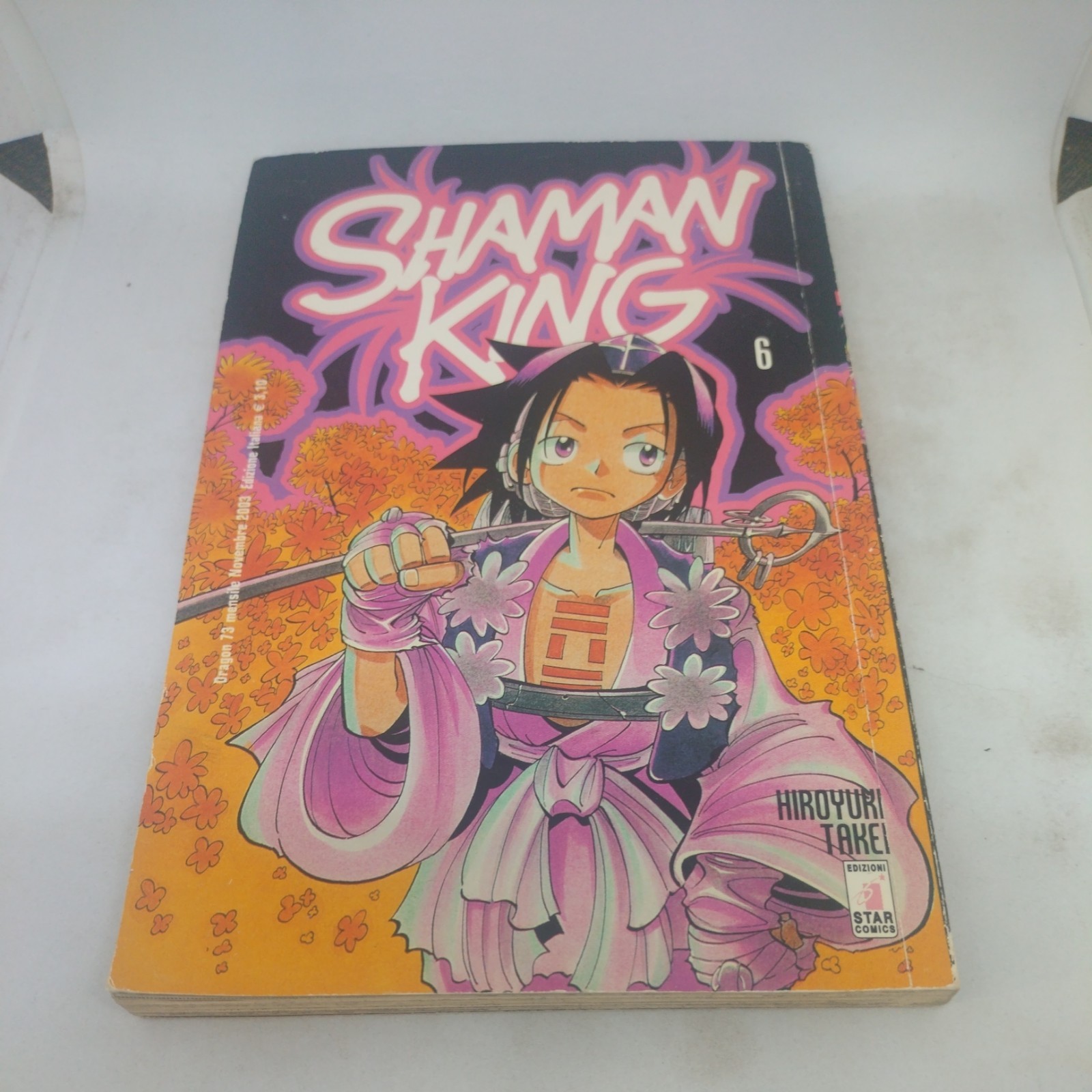 Manga Shaman King 6 Star Comics Hiroyuki Takei