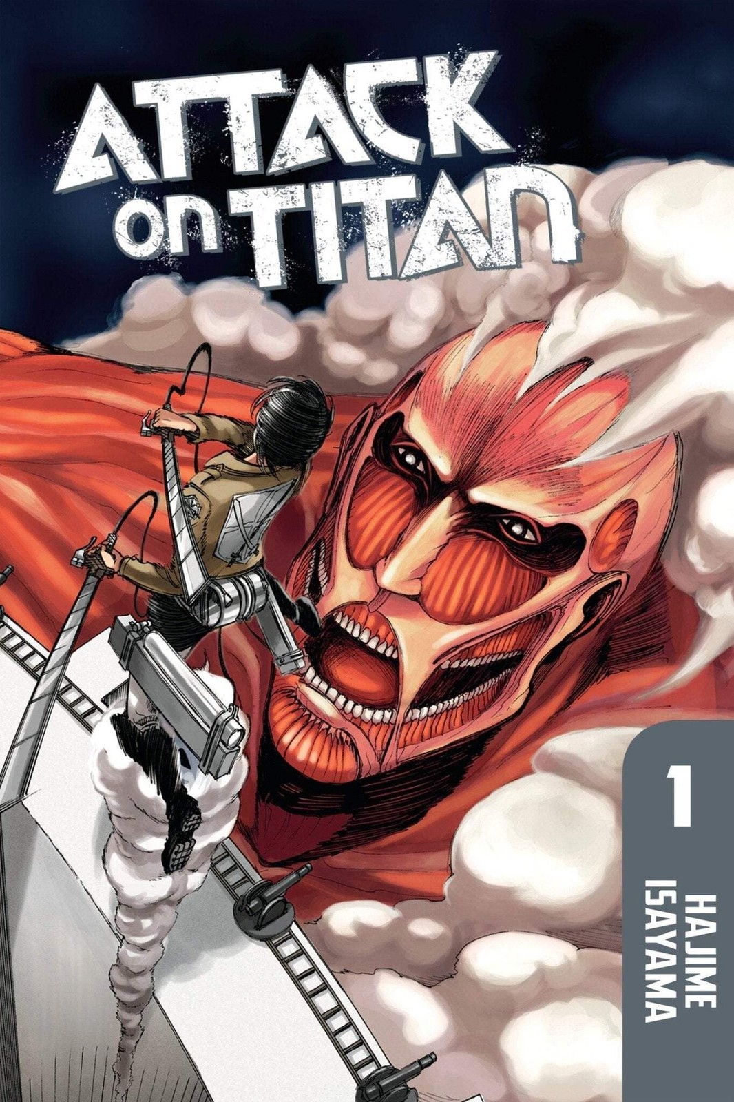 Attack on Titan Vol 1-3 set manga inglese usato