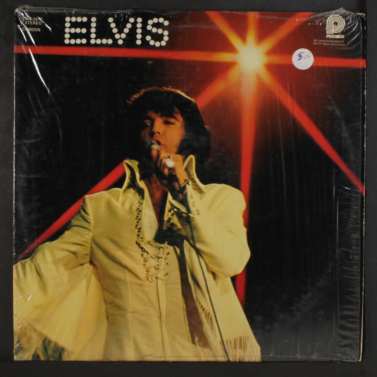 ELVIS PRESLEY: you'll never walk alone CAMDEN/PICKWICK 12" LP 33 RPM
